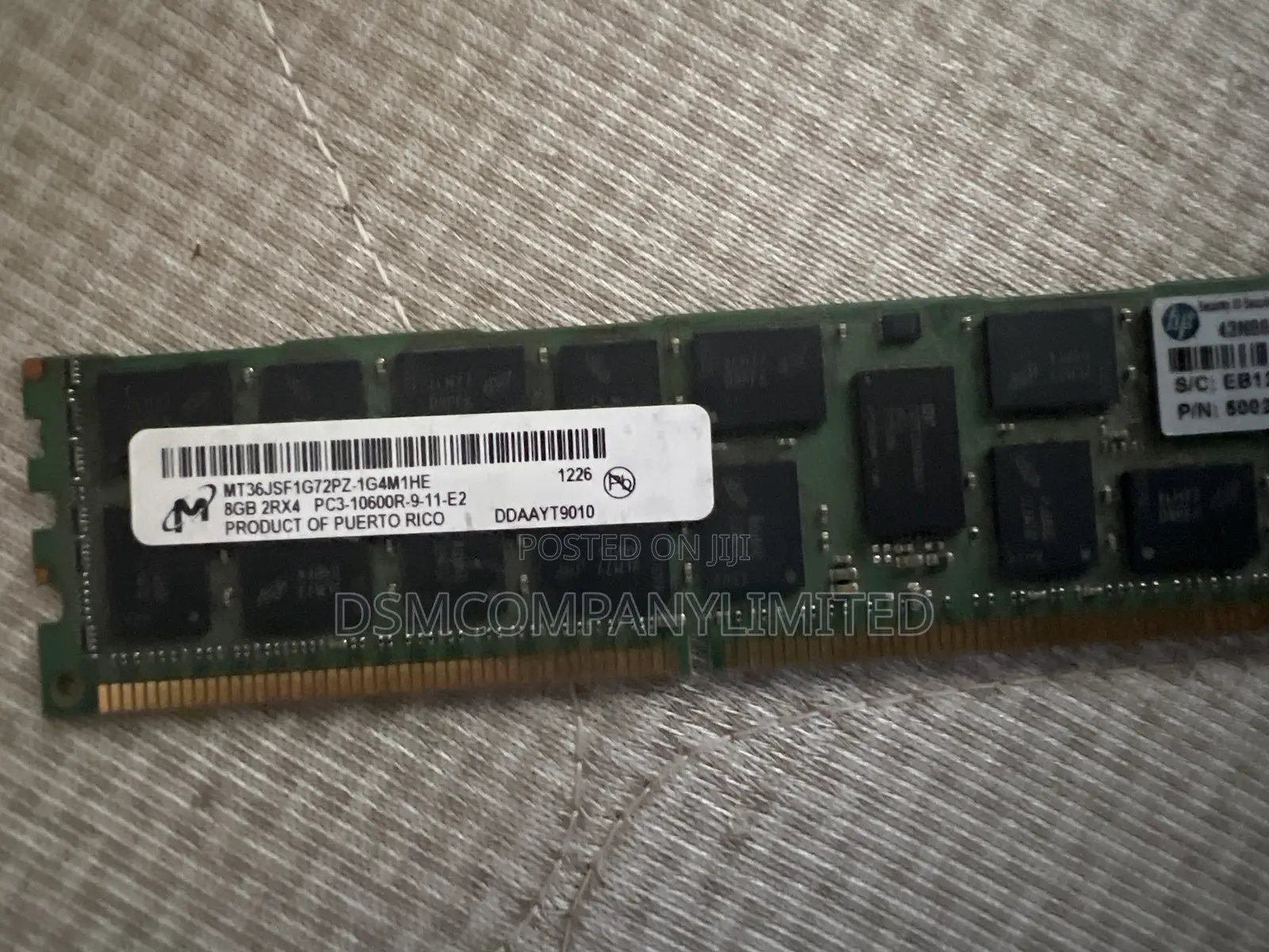 Ddr4 and Ddr3 Server Memory 8gig