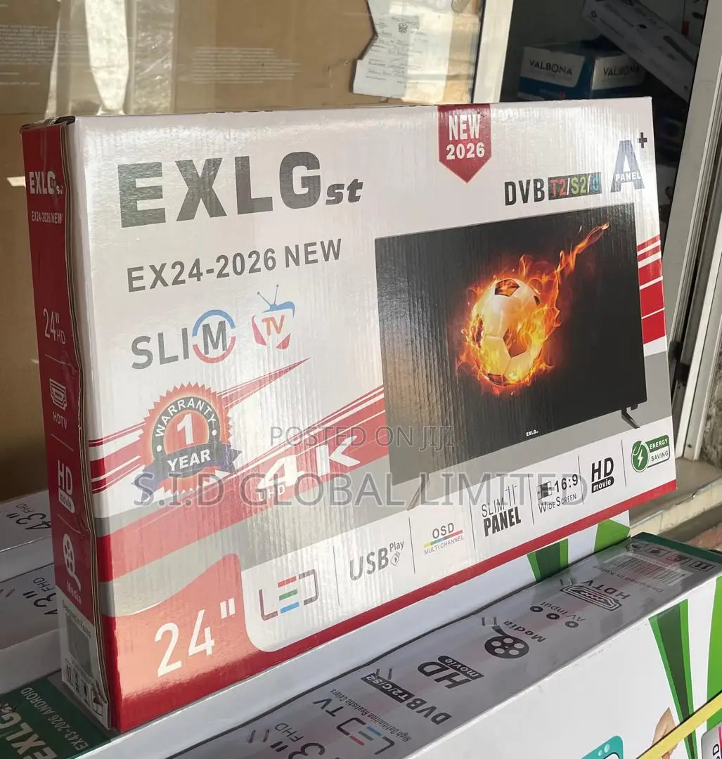 Enjoy Sharp Picture Quality With Exlg 24" Compact Led