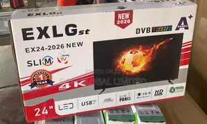 Sleek Modern Design 24" Exlg Tv