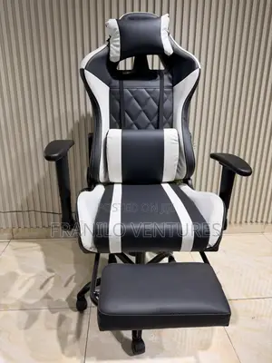 Gaming Chair (High Seat, Adjustable Arm and Recliner)