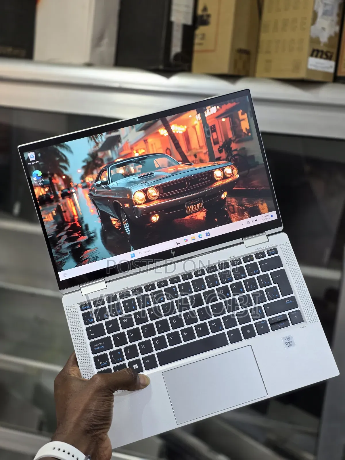 Laptop HP EliteBook x360 1030 G7 32GB Intel Core i7 SSD 512GB