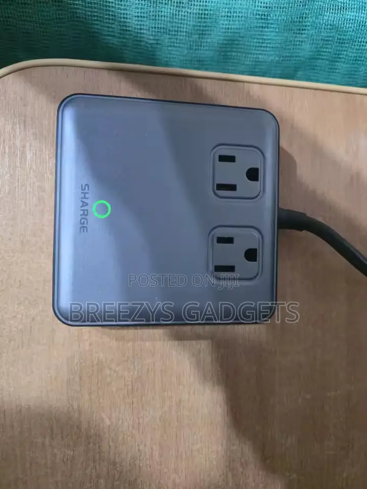 Sharge 100w Usb Charger 6 Ports Gan Desktop Charging Station Extension