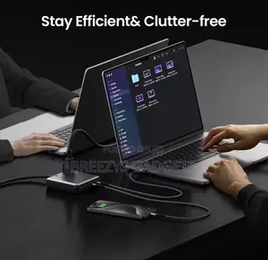 Sharge 100w Usb Charger 6 Ports Gan Desktop Charging Station Extension