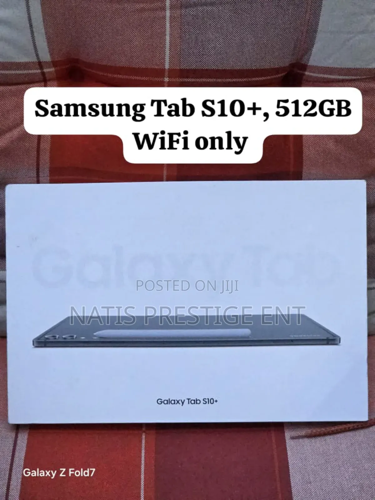 New Samsung Galaxy Tab S10+ 5G 512 GB Black