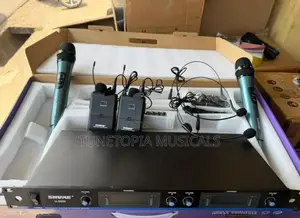 Shure U-6600 Wireless Microphone System (2hand,2lapel)