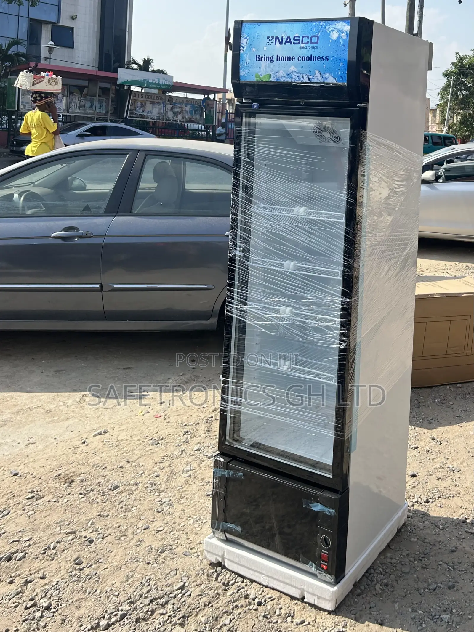 Original Glass Singledoor Nasfl-3601dr Nasco Display Fridge