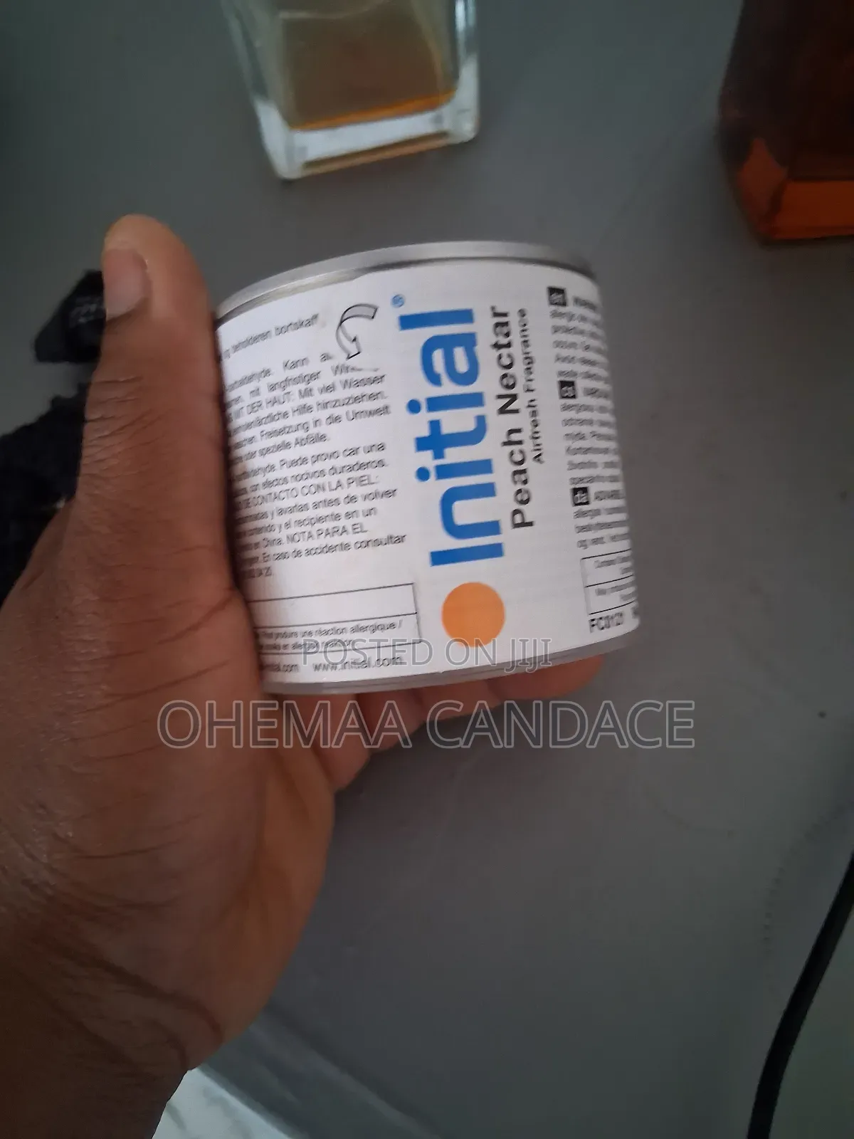 Initial Peach Nectar Air Refreshner