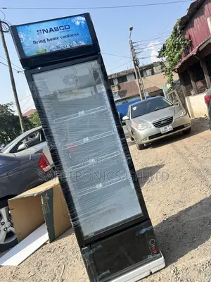 Newly Premium Display Nasfl360-1dr Singledoor Glass Fridge