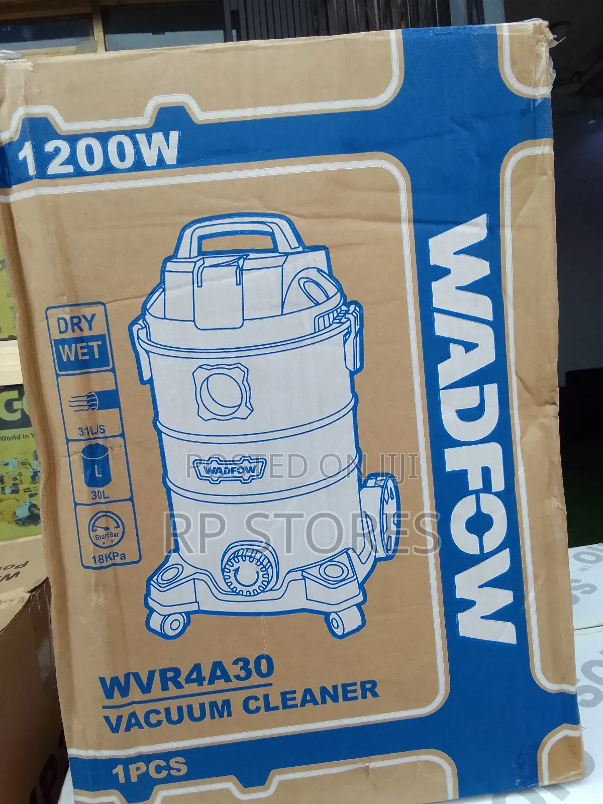 Wadfow Vacuum Cleaner 30l/ 1200w