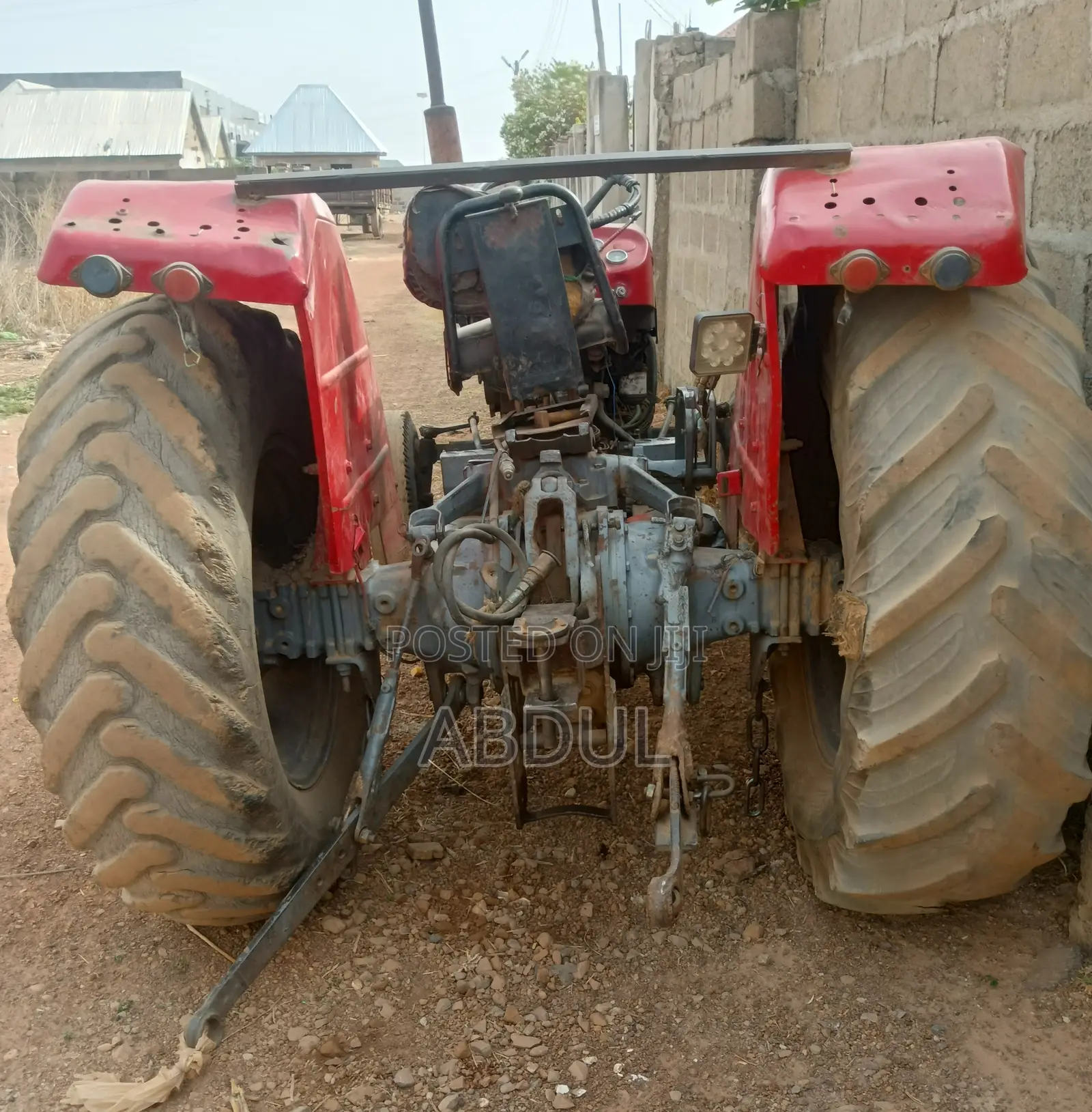A Tractor With Implements For Sale