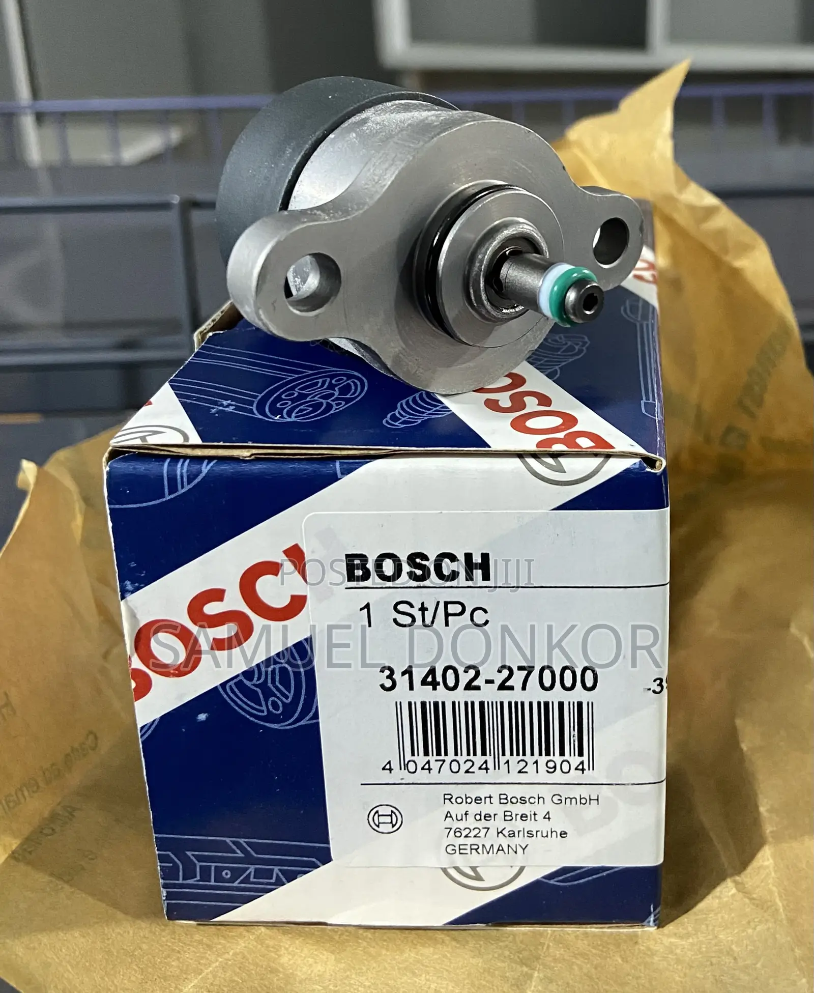 Rail Diesel Fuel Pressure Regulator Valve