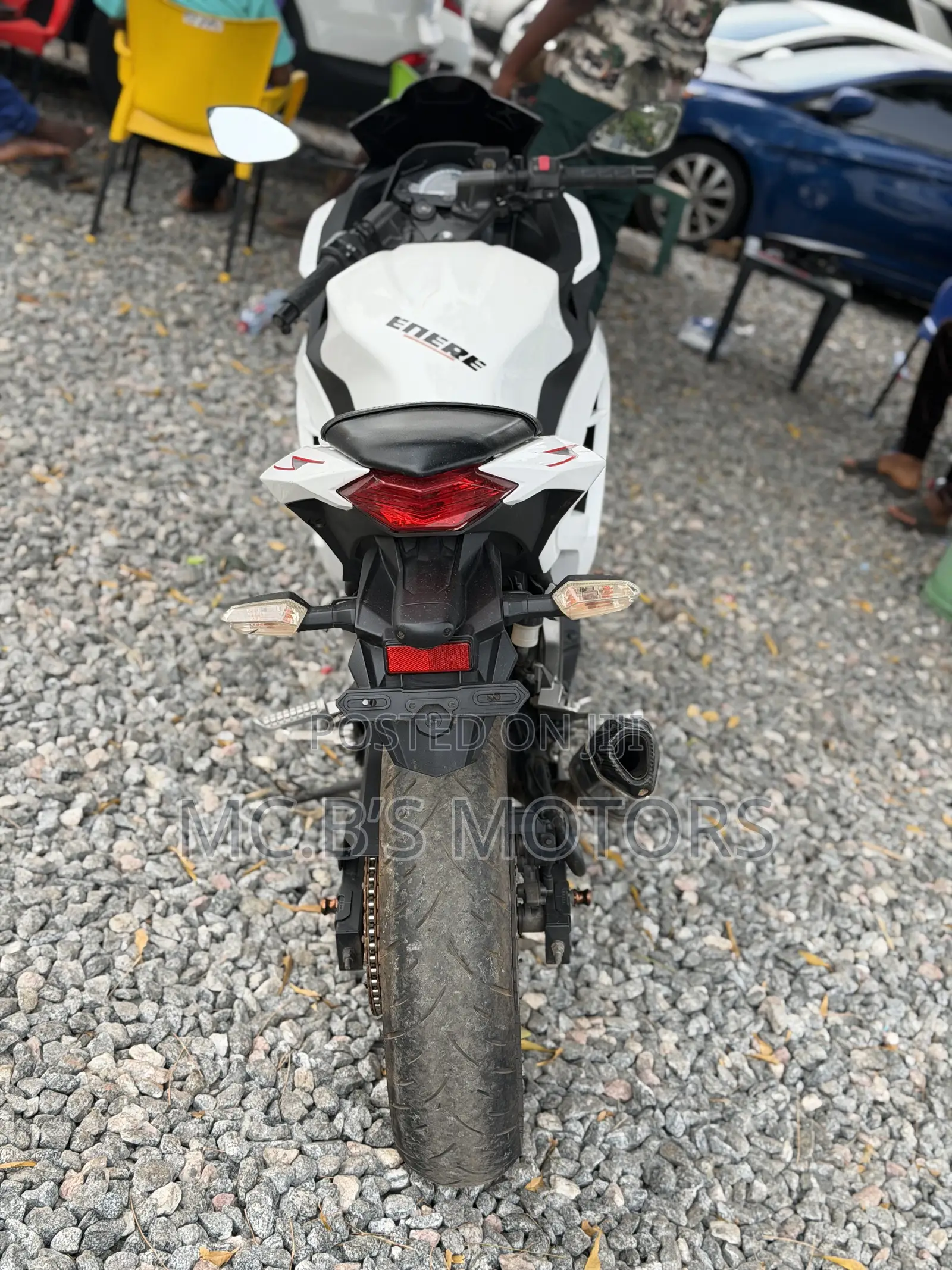 Motorcycle 2017 White