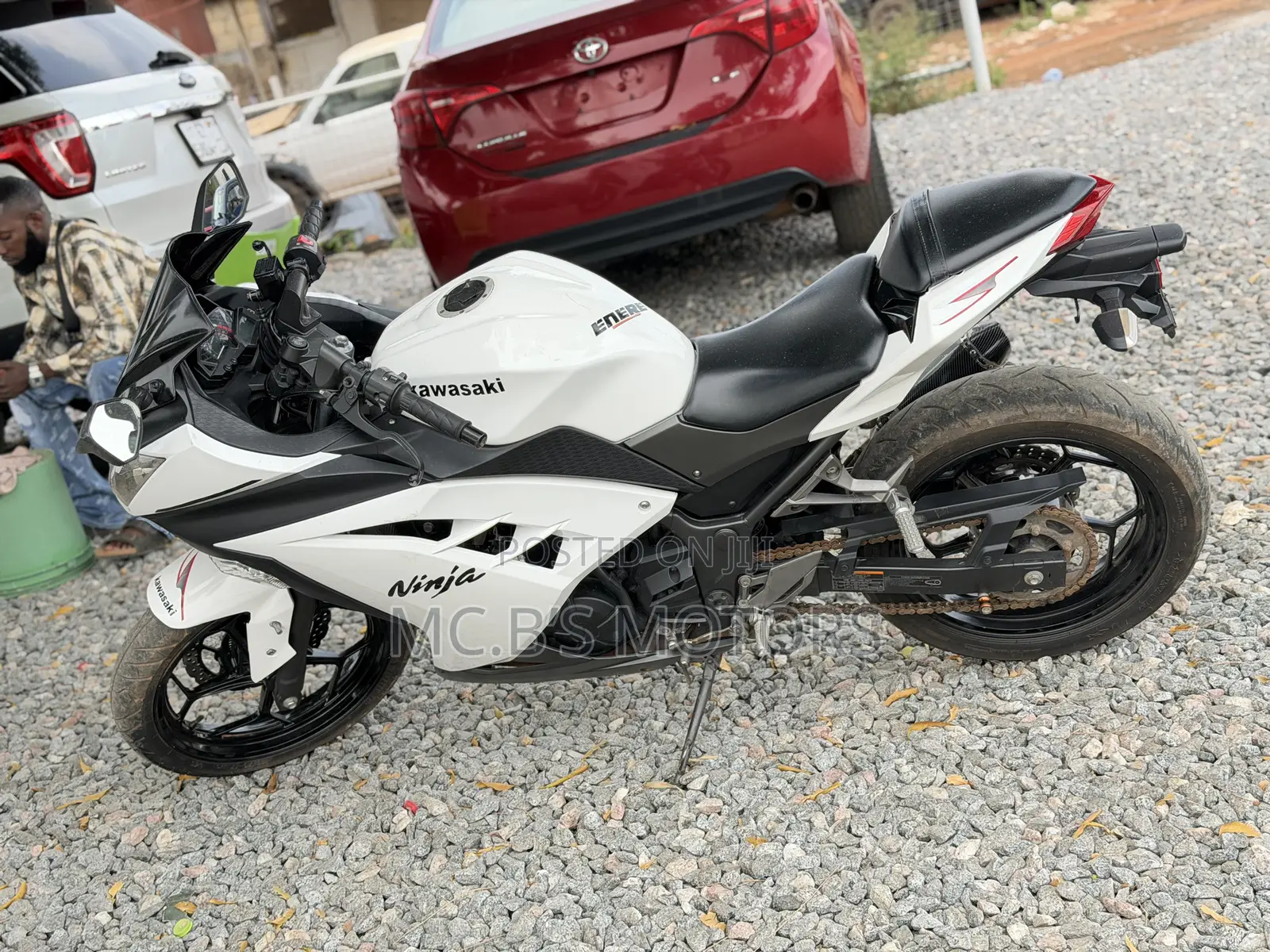 Motorcycle 2017 White