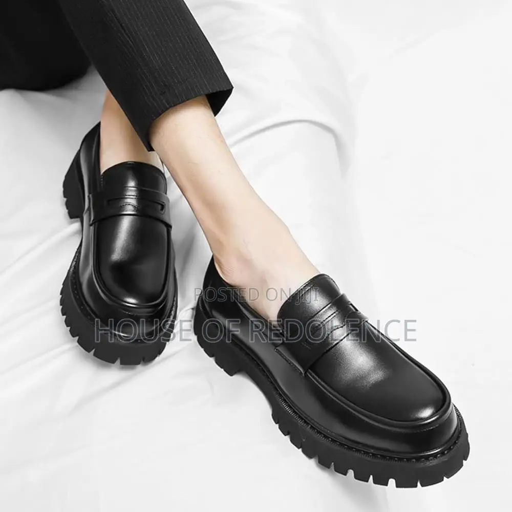Dr. Martens Platform Chunky Slip-on Penny Loafers