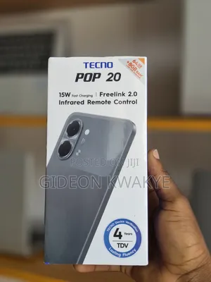 New Tecno Pop 20 64 GB Black