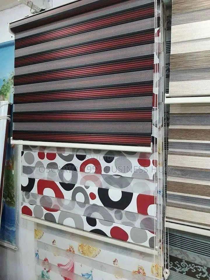 Elegant Home Zebra Blinds