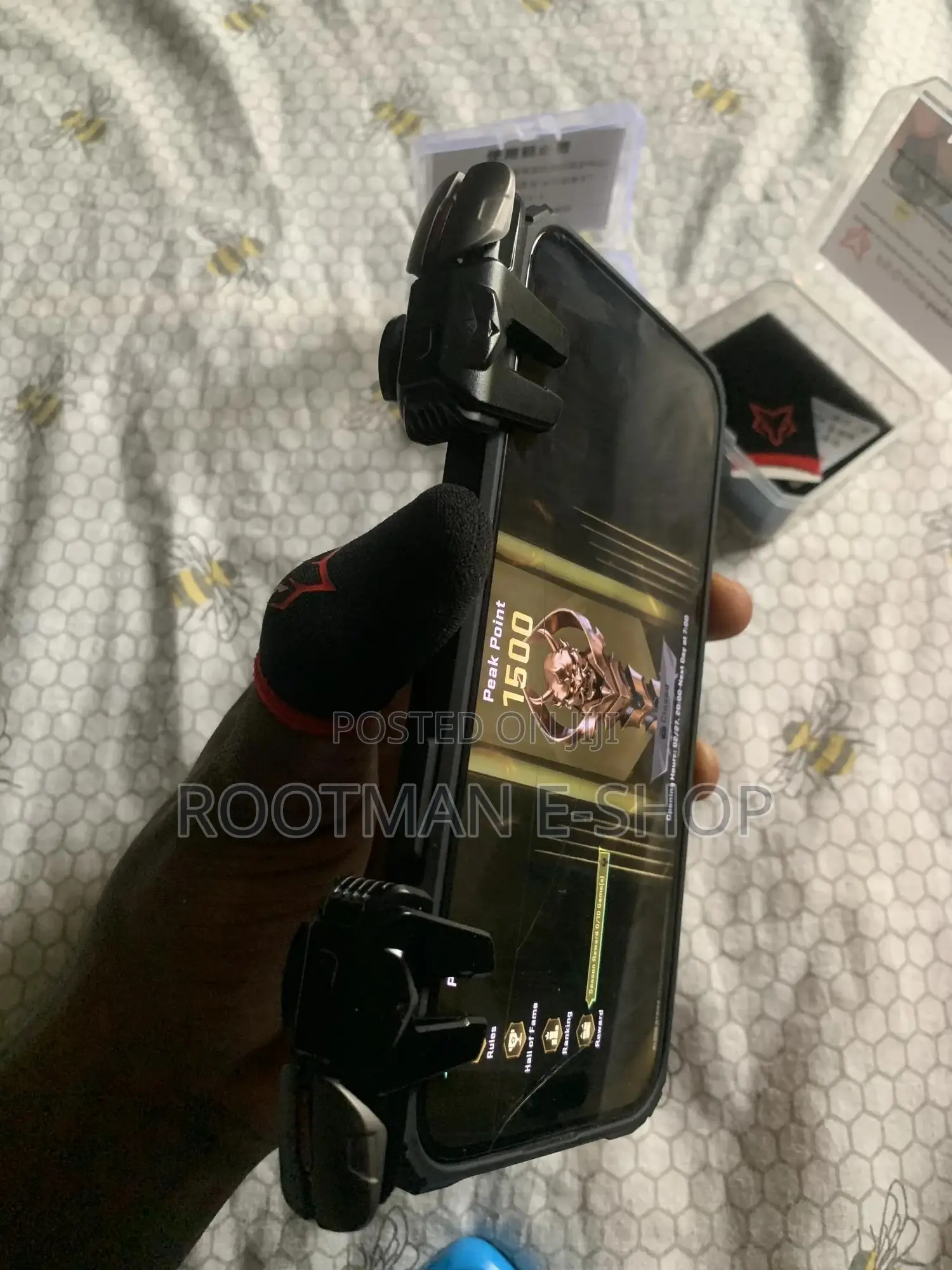 Mobile Controller Mobile Phone 4 Triggers Joystick Gaming