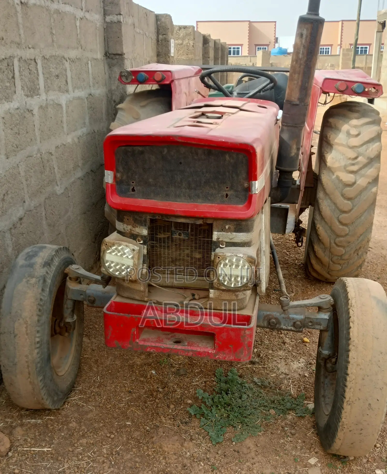 A Tractor With Implements For Sale