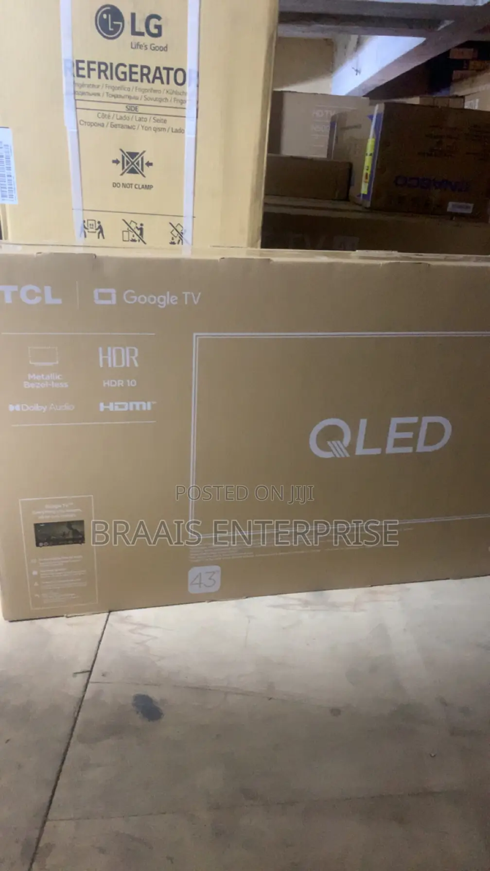 TCL 43′′ Qled Google Smart Tv