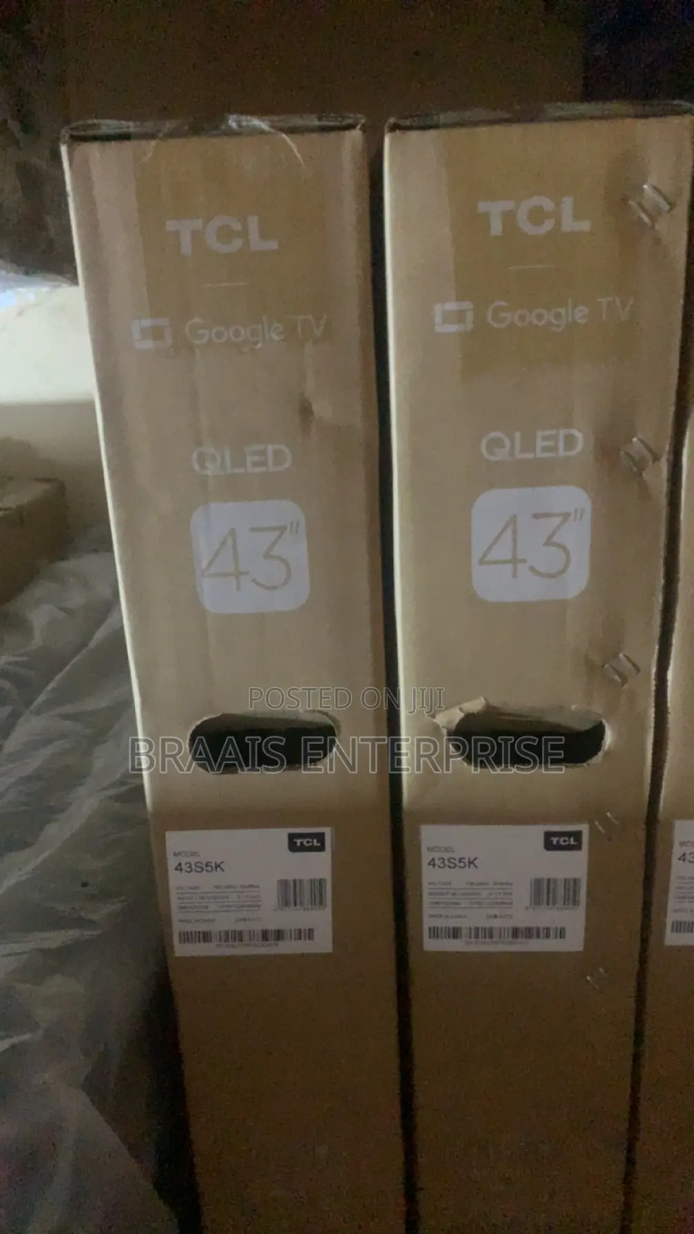 TCL 43′′ Qled Google Smart Tv
