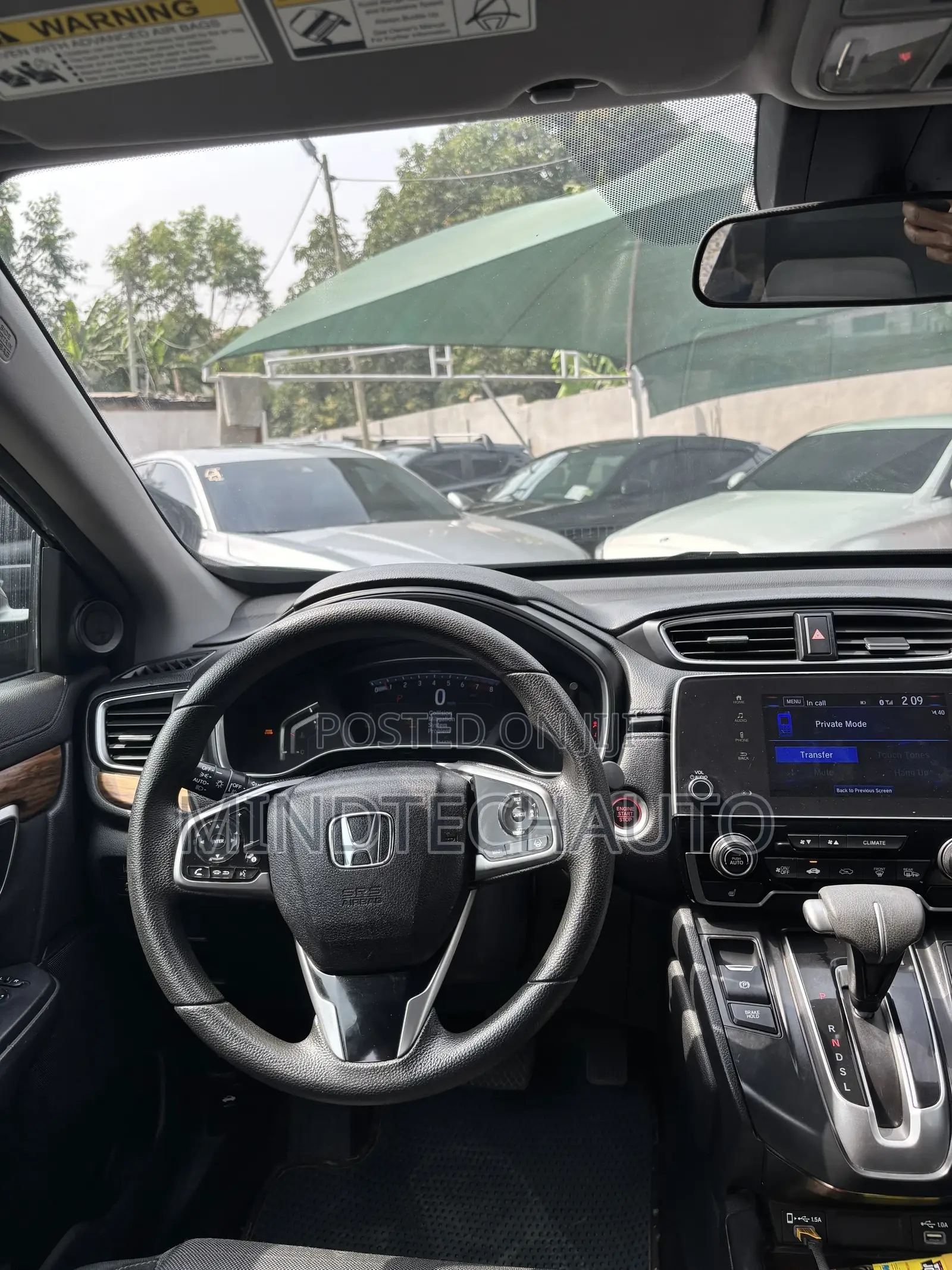 Honda CR-V EX-L AWD 2018 Black