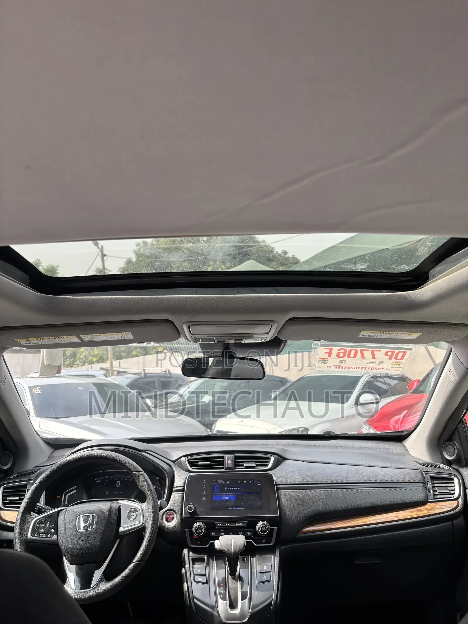 Honda CR-V EX-L AWD 2018 Black