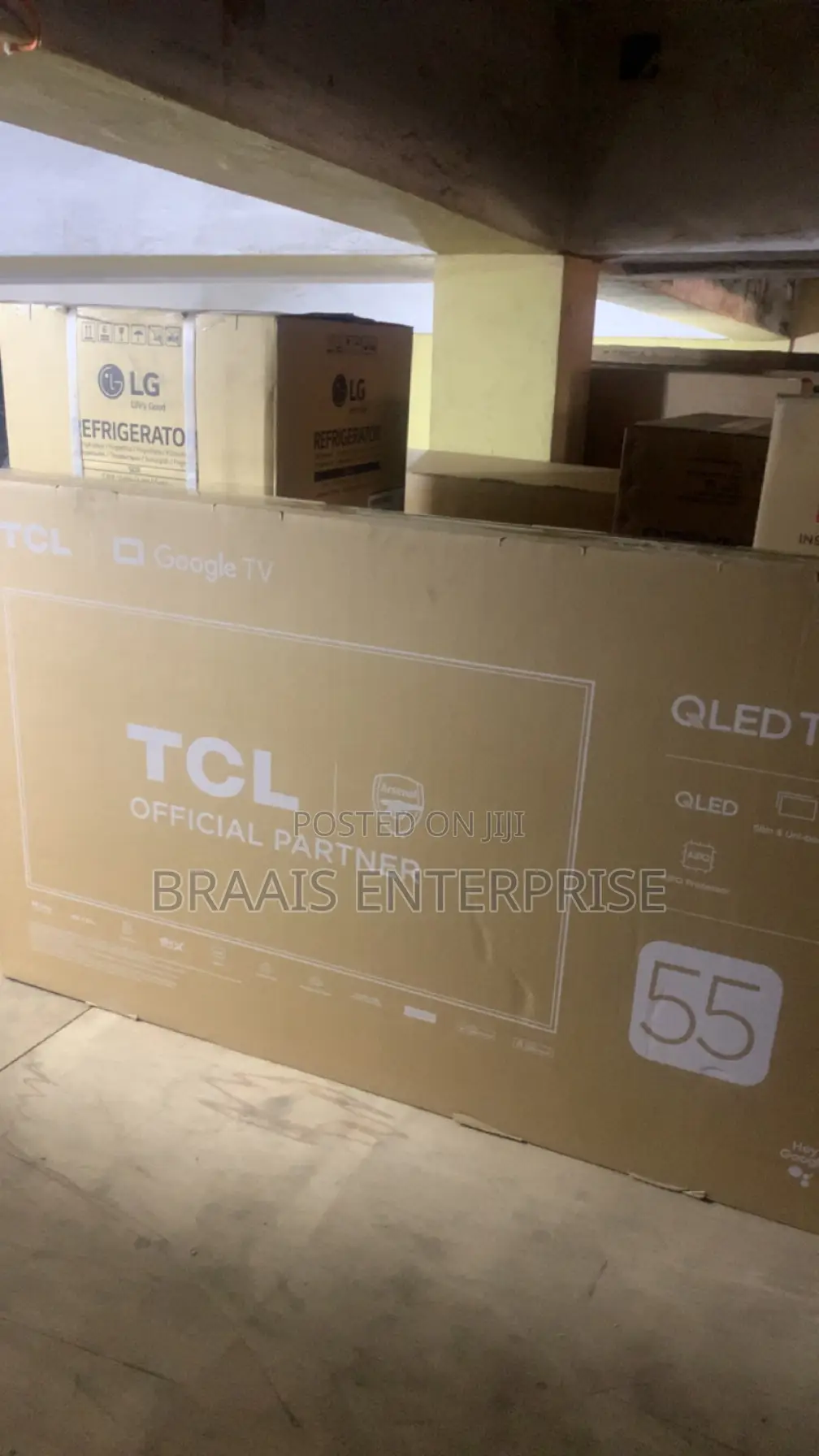 TCL 55′′ Qled Google Smart Tv
