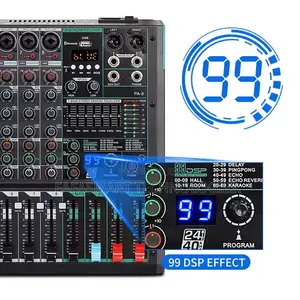 8channel Audio Mixer