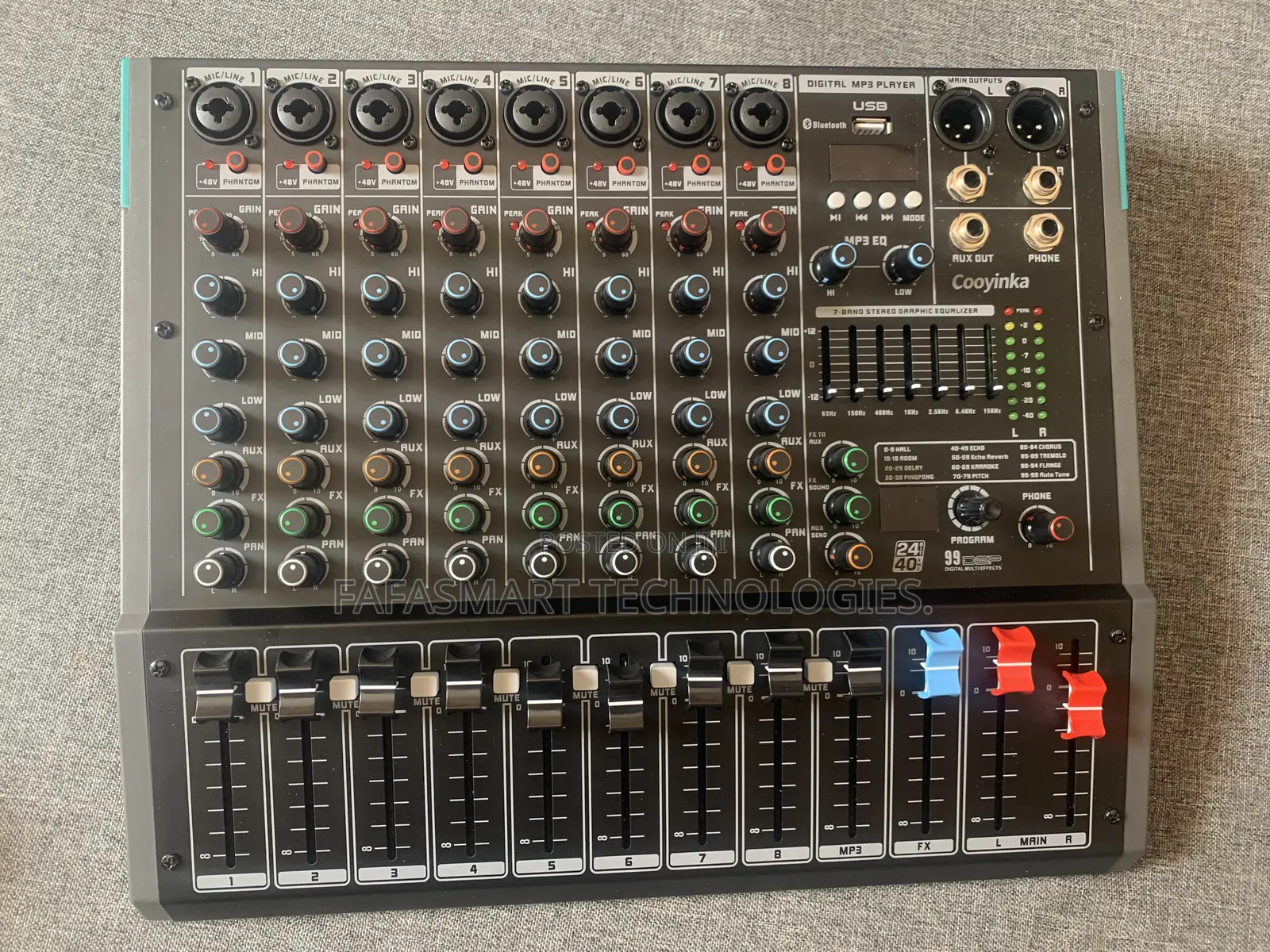 8channel Audio Mixer