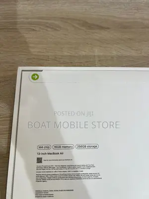 New Laptop Apple MacBook Air 16GB Apple M4 SSD 256GB