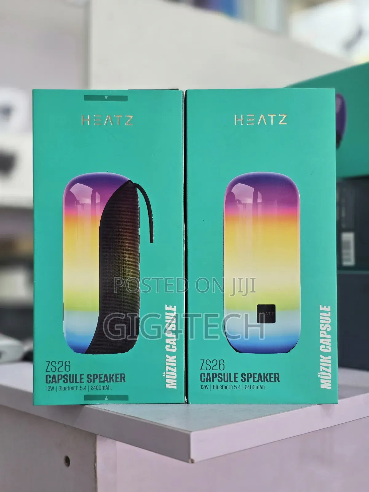 Heatz Zs26 Capsule Bluetooth Speaker 12w