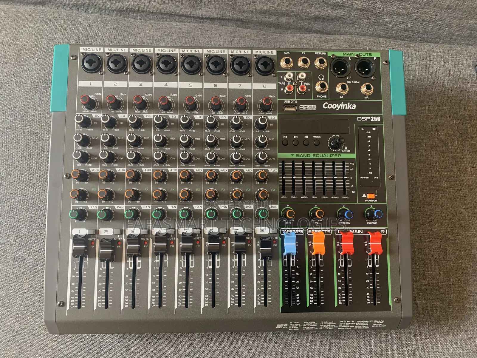 8ch Powered Mixer