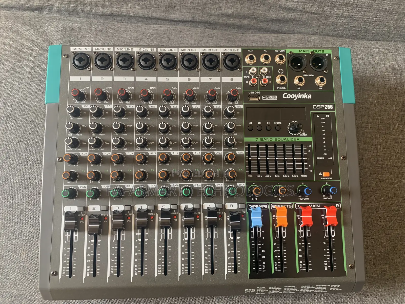 8ch Powered Mixer