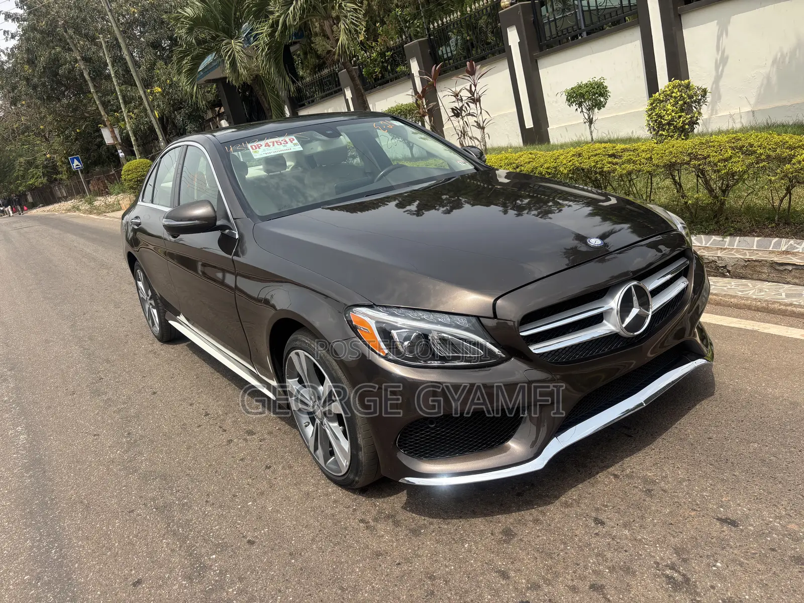 Mercedes-Benz C300 Sport 4Matic Sedan AWD (2.0L 4cyl 7A) 2017 Brown