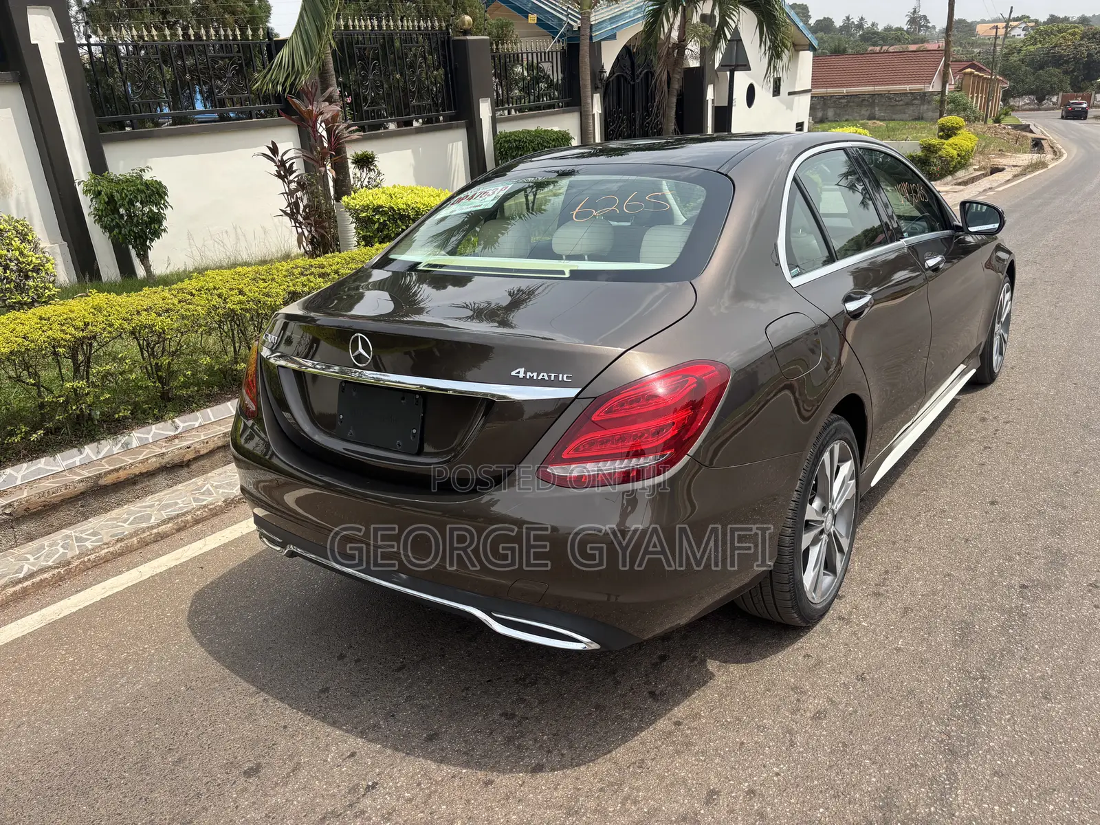 Mercedes-Benz C300 Sport 4Matic Sedan AWD (2.0L 4cyl 7A) 2017 Brown