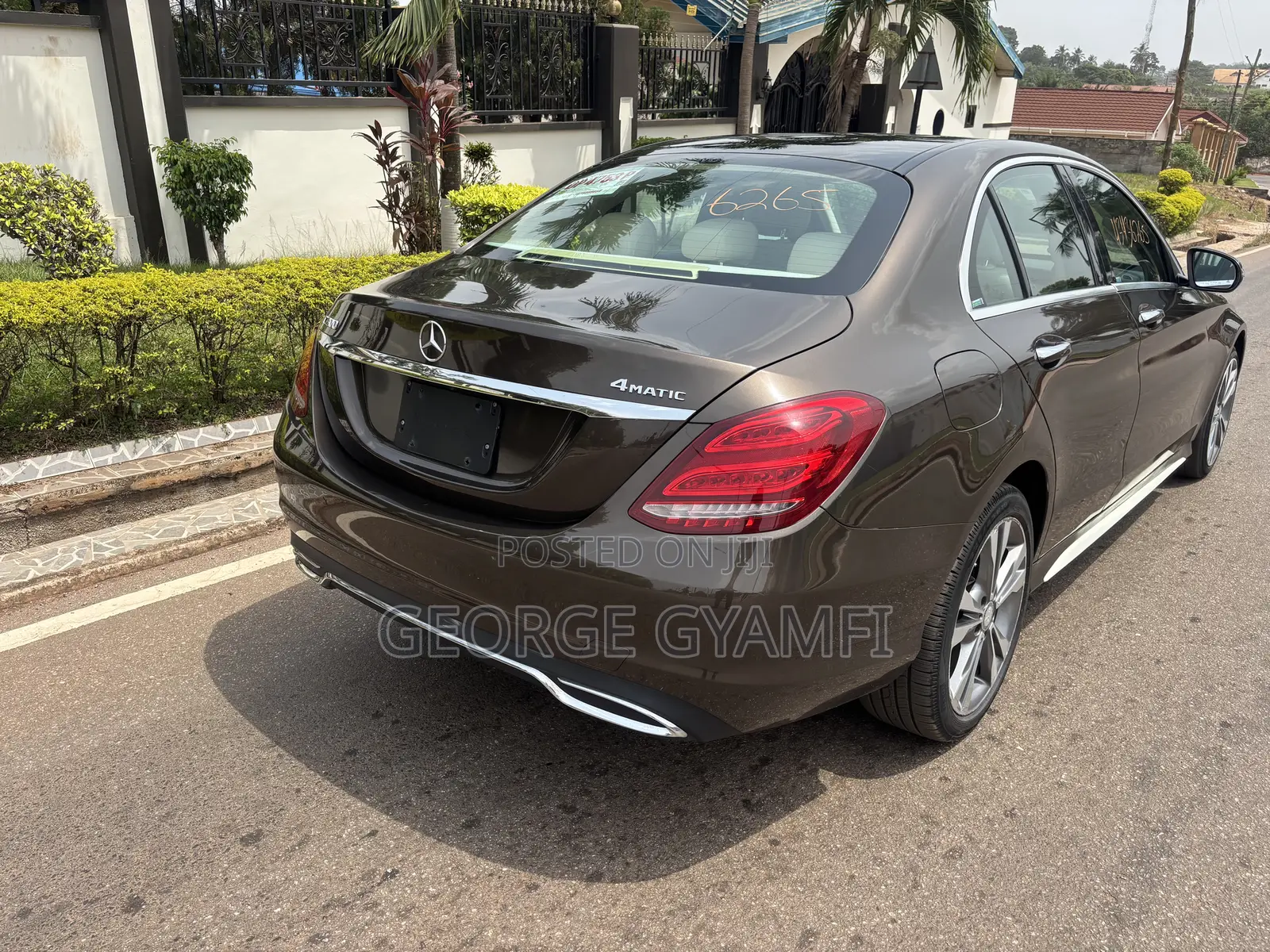Mercedes-Benz C300 Sport 4Matic Sedan AWD (2.0L 4cyl 7A) 2017 Brown