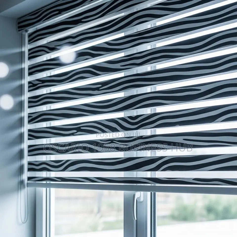 Ordering Romantic Zebra Curtain Blinds 