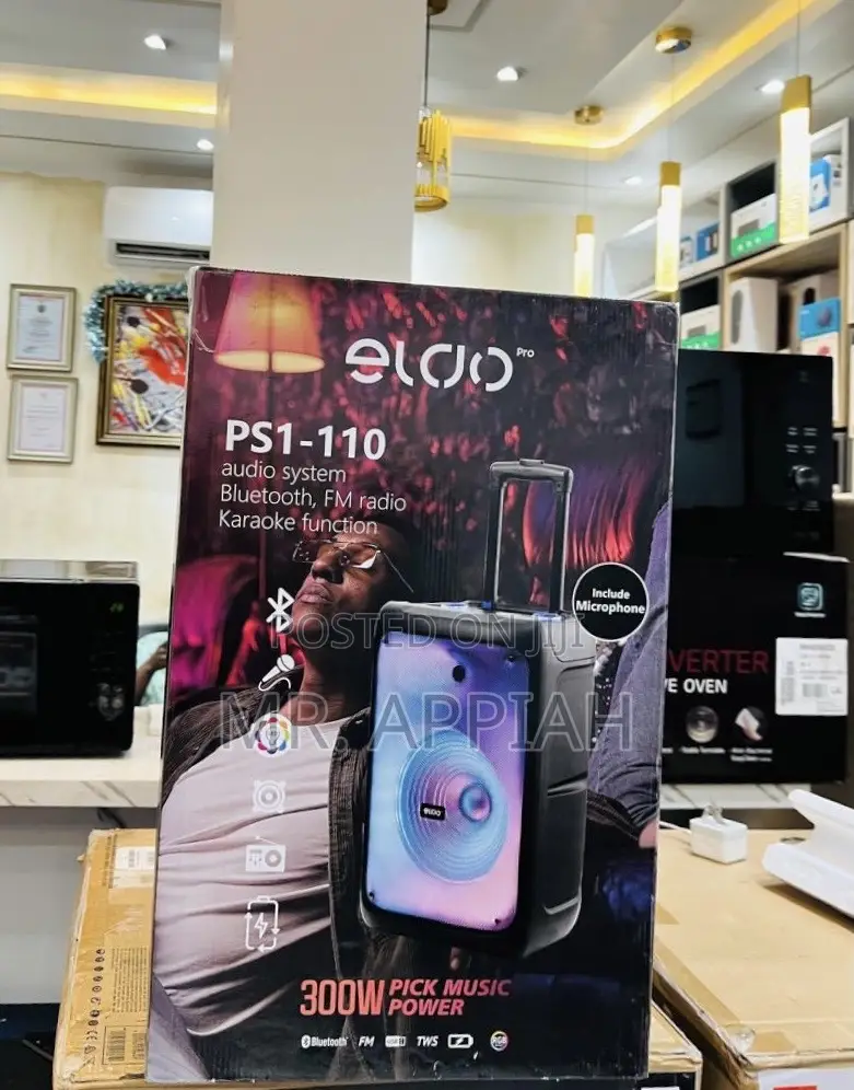 Order Eldo Ps1-110 Single 12" Speaker With Mic(300watt) 