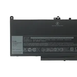 J60j5 7.6v 55wh Laptop Battery for Dell Latitude E7270 E7470