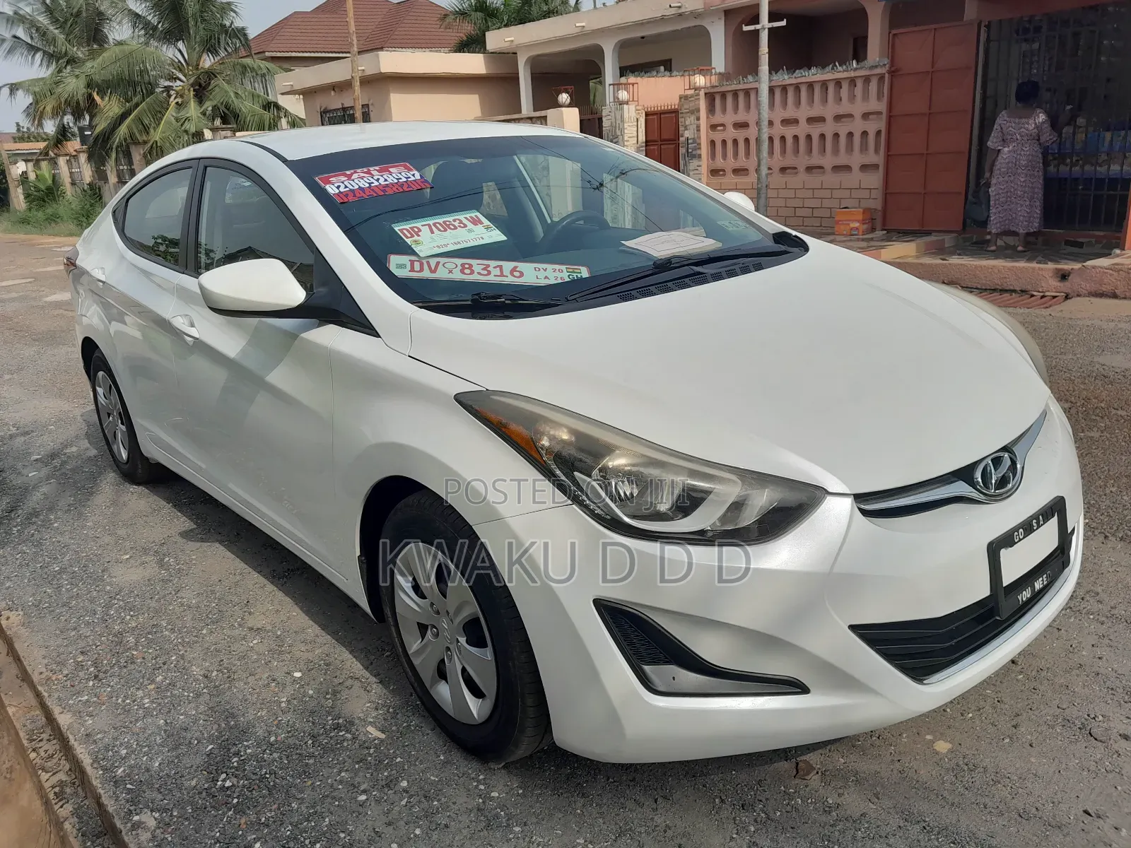 Hyundai Elantra SE Sedan FWD (1.8L 4cyl 6A) 2016 White