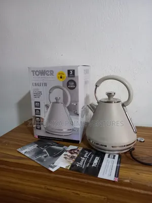 1.7l Tower Gray Pyramid Kettle From Uk