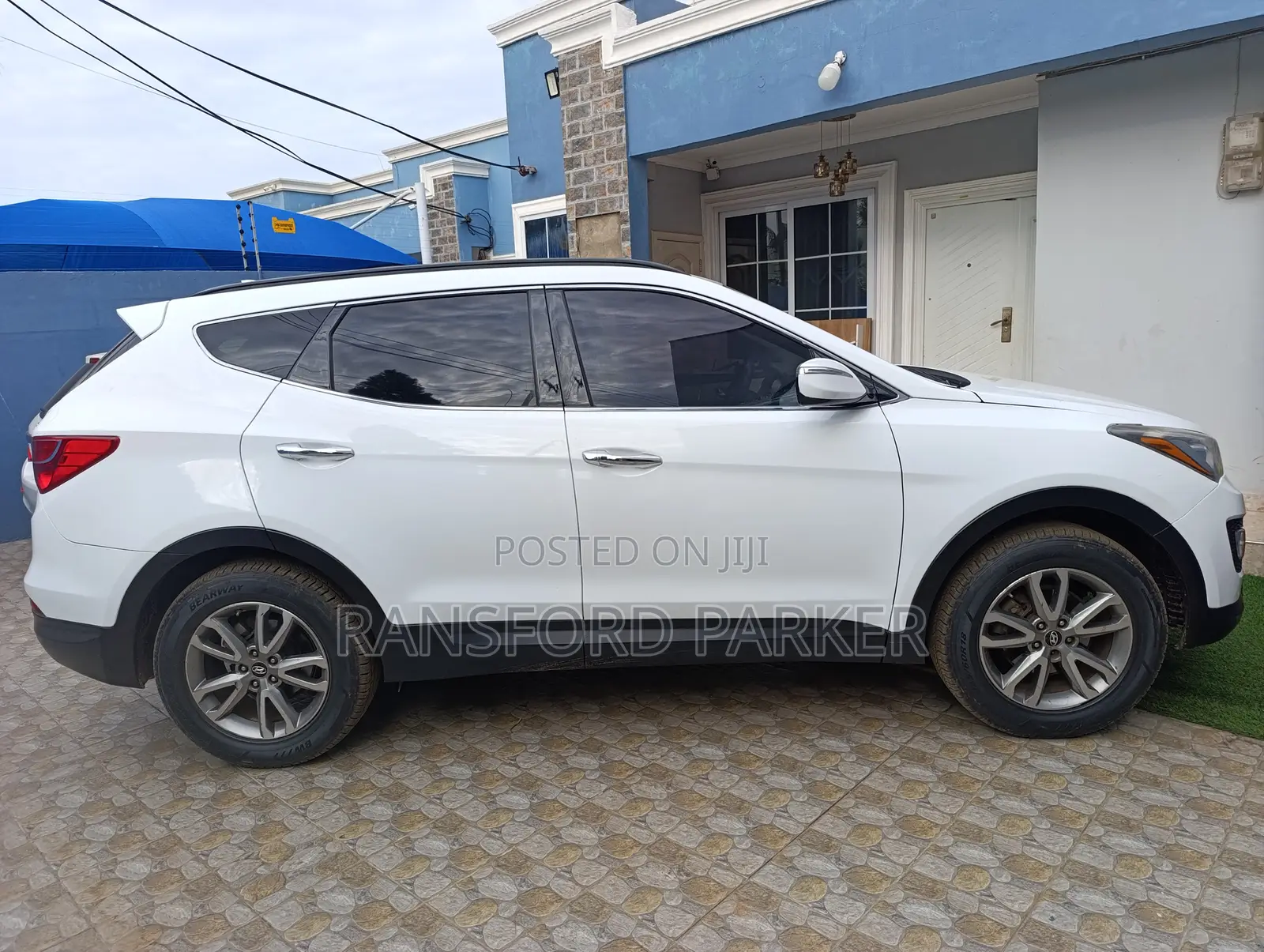 Hyundai Santa Fe 2014 White
