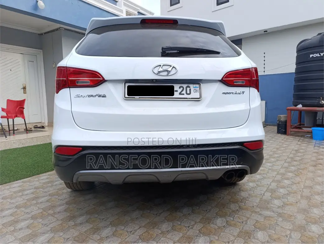 Hyundai Santa Fe 2014 White