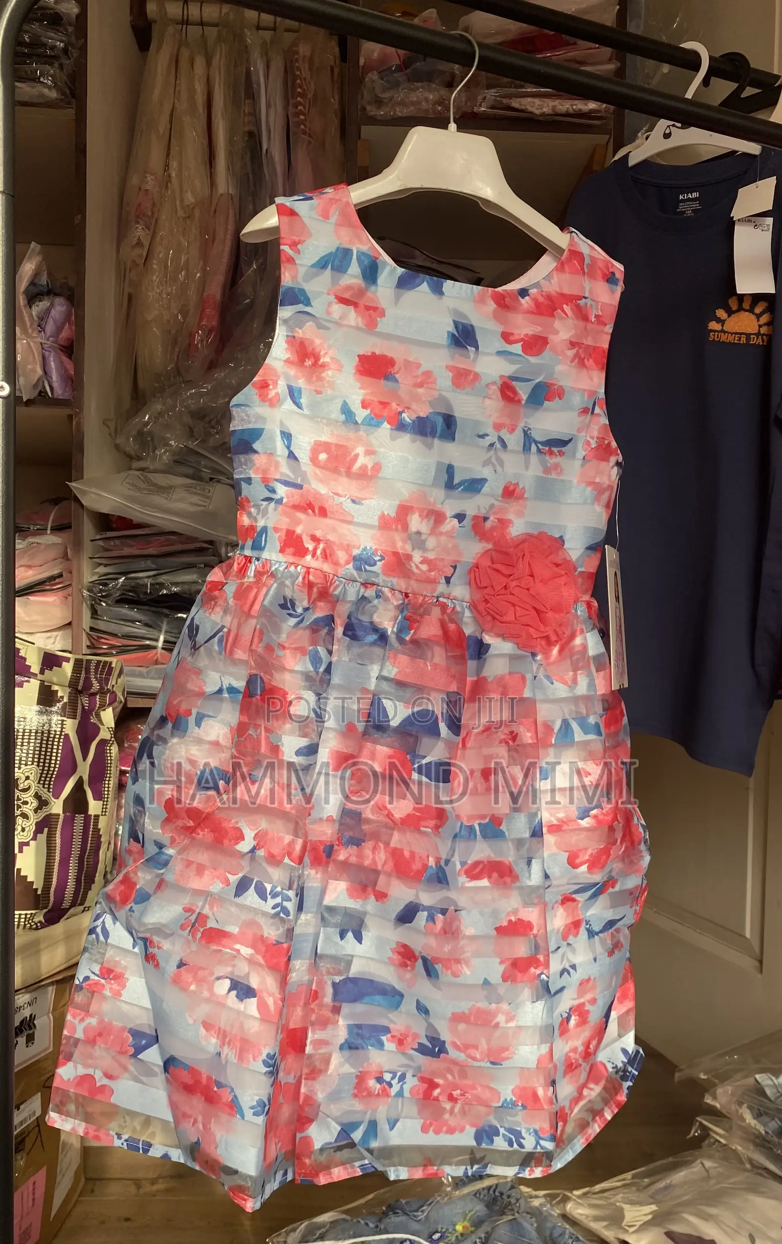 Girls Floral Occasion Dress