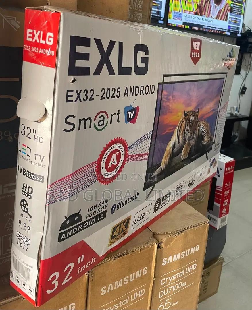 Exlg 32 Inch Android Tv Sleek Bezel Less Design