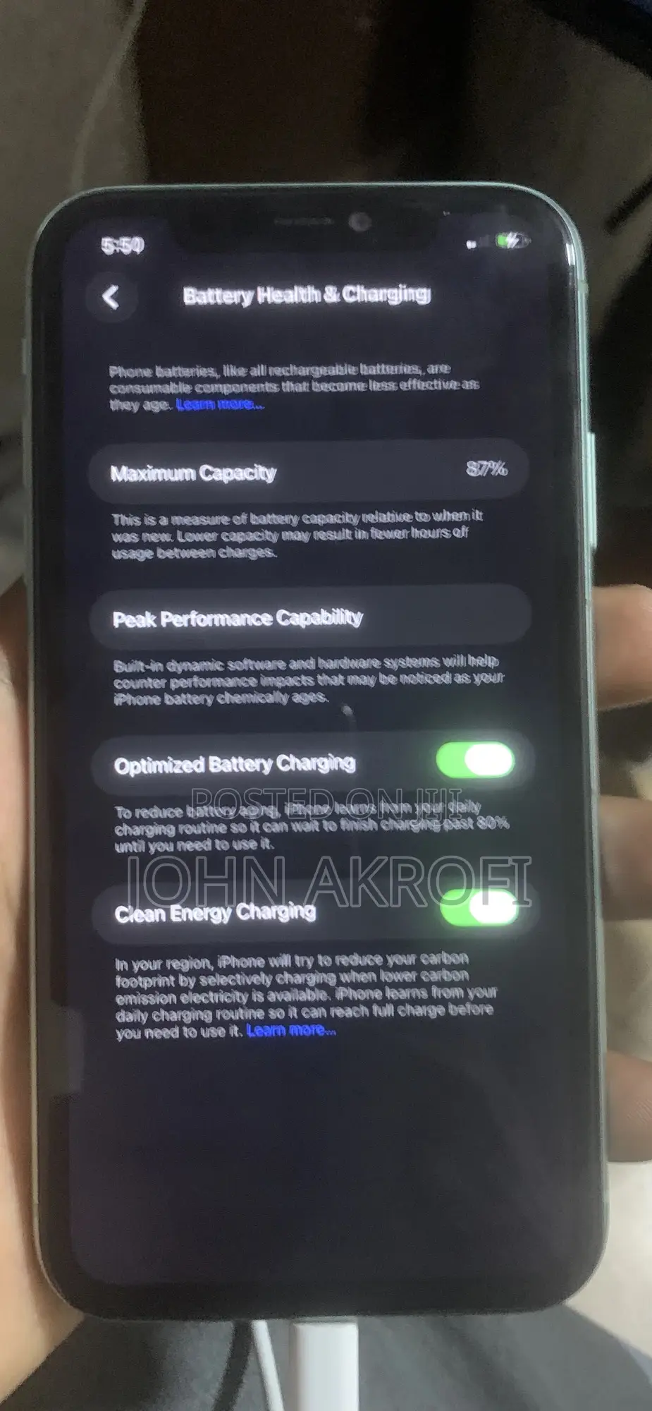 Apple iPhone 11 256 GB Blue