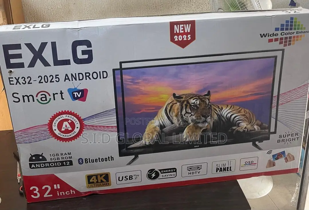 Exlg 32 Inch Android Smart Tv Modern Entertainment Hub