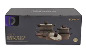Donnor Cookware With Silicon Laddles