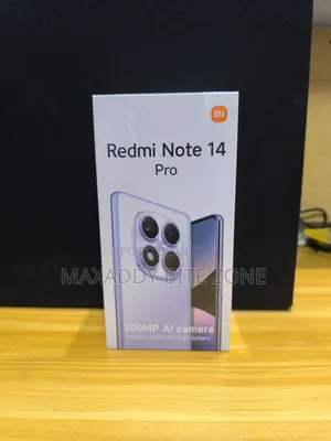 New Xiaomi Redmi Note 14 Pro 256 GB Black