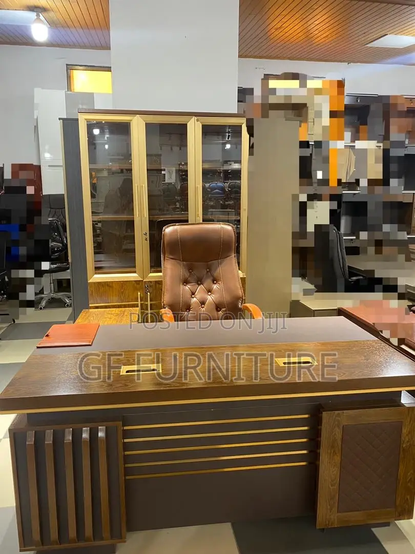 Director's Premium Executive Office Desk,Chair and Cabinet